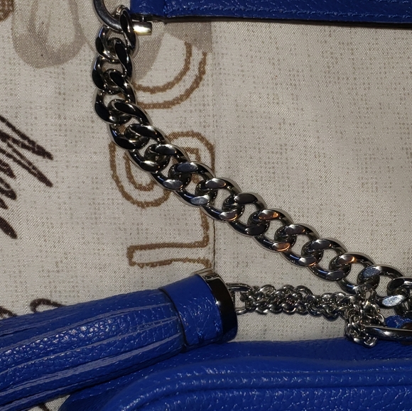 Michael Kors Blue Crossbody Purse - Picture 4 of 4